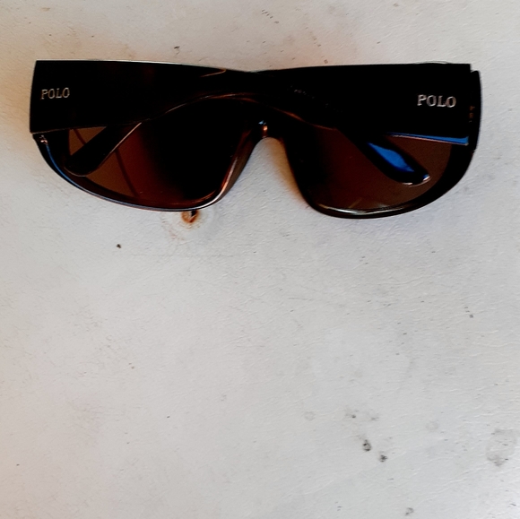 VTG Polo Ralph Lauren Sunglasses Frames Leopard Tortoise frames Shades Italy - Picture 12 of 13